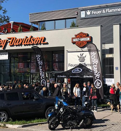 Harley Davidson House of Flames